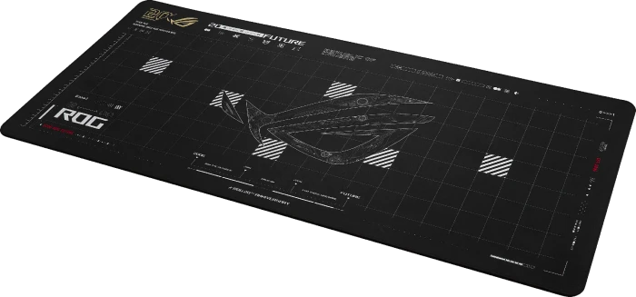 ASUS ROG Scabbard II XXL Edition 20, 900x400mm, Motiv schwarz/gold