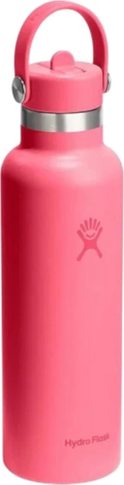 Hydro Flask Standard Mouth Flex Straw Cap Isolierflasche 621ml popstar pink