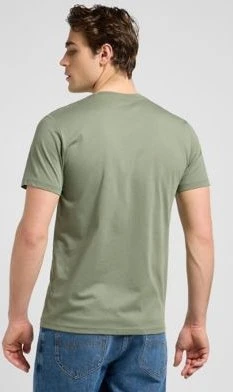 Lee Patch Logo T-Shirt kurzarm olive stone (Herren)