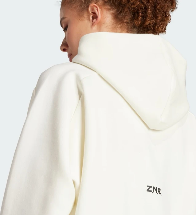adidas Z.N.E. Zip Hoodie off white (Damen)