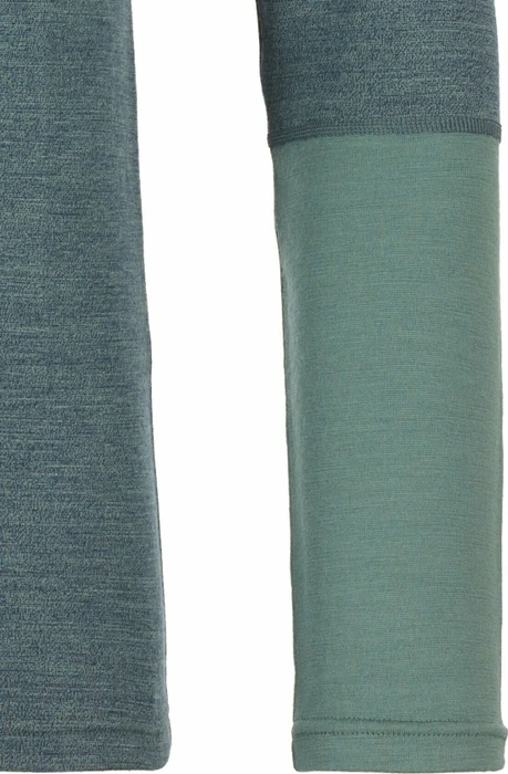 Ortovox 185 Rock'N'Wool Funktionsshirt langarm green forest blend (Herren)