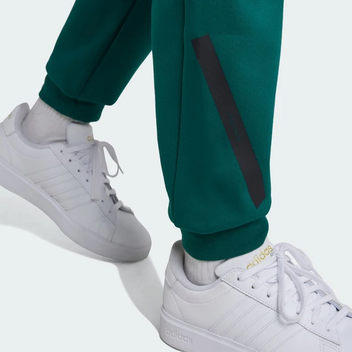 adidas Tapered-Leg Z.N.E. Trainingshose lang collegiate green/black (Junior)