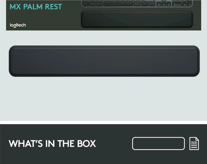 Logitech MX Palm Rest, schwarz