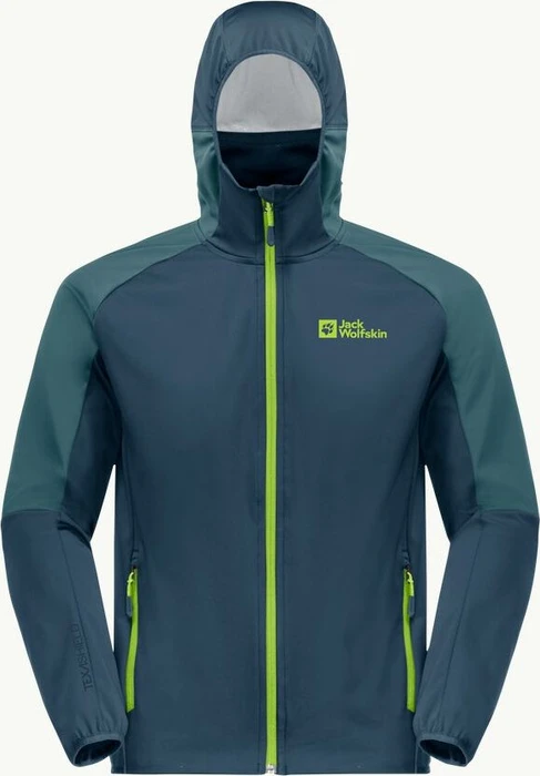 Jack Wolfskin Feldberg Hoody Funktionsjacke dark sea (Herren)