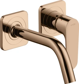 Hansgrohe Axor Citterio M Waschbeckenarmatur 167mm polished red gold