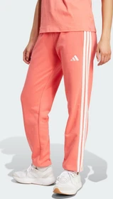 adidas Essentials 3-Streifen French Terry Cuffed Trainingshose lang semi turbo/white (Damen)