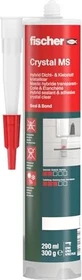 fischer fix it Multi KD GK Dichtstoff 1-Komponenten Montagekleber transparent, 290ml