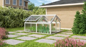 Vitavia Zola HKP 4mm Frühbeet 124x89cm alu