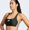 adidas 3-Streifen V-Back Bikini-Set schwarz/weiß (Damen) Vorschaubild