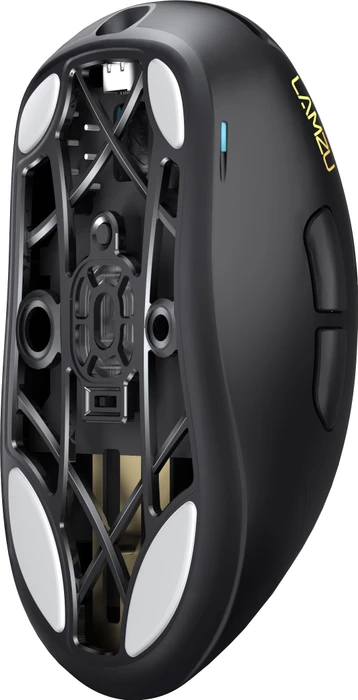 Lamzu Thorn 4K Wireless Gaming Mouse schwarz, Charcoal Black, USB