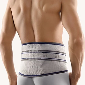 Bort Medical StabiloBasic Rückenbandage mit Pelotte Größe 5 silber, 1 Stück