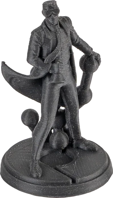 Polymaker PolyLite ABS, Dark Grey, Spule, 1.75mm, 1.00kg