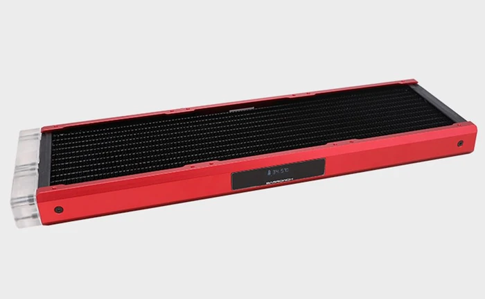 Barrow BarrowCH Chameleon Fish Series Radiator 360, PMMA, blood red, mit Display