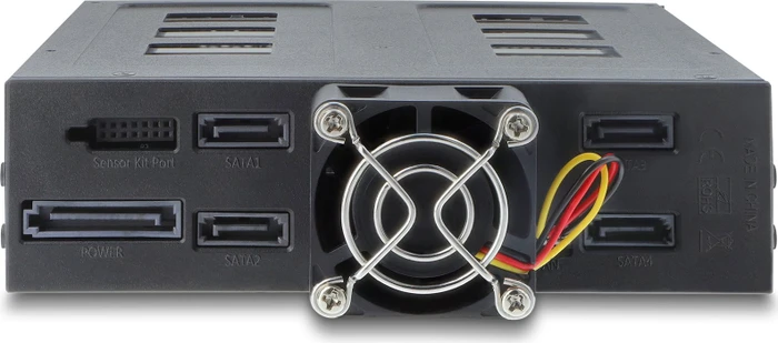 DeLOCK 5.25" Wechselrahmen, 4x 2.5" SATA/SAS