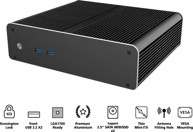 Akasa Euler T Plus, Mini-ITX