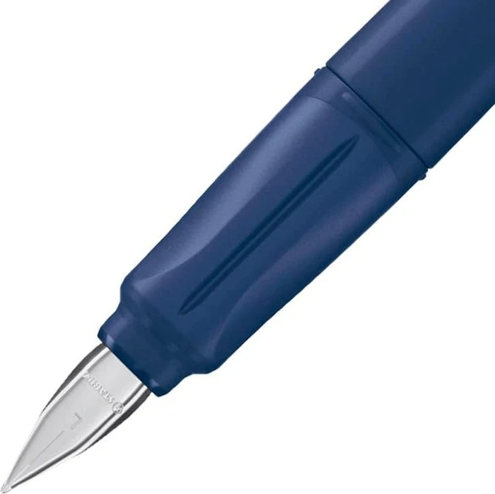 STABILO EASYbuddy Twilight Sky Edition stahlblau/limette, linke Hand