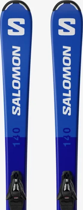 Salomon S/Race M + C5 race blue/white (inkl. Bindung) (Junior) (Modell 2025/2026)