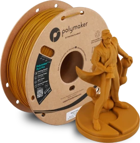 Polymaker PLA, Metallic Gold, Spule, 1.75mm, 1.00kg