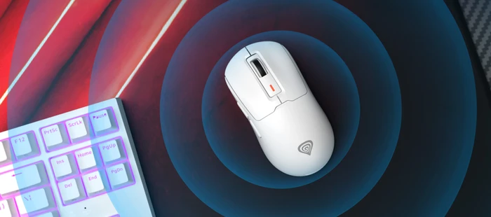 Genesis Zircon 660 Pro Wireless Ultra-Lightweigt Gaming Mouse schwarz, USB/Bluetooth