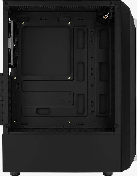 AeroCool Bionic V1, schwarz, Glasfenster