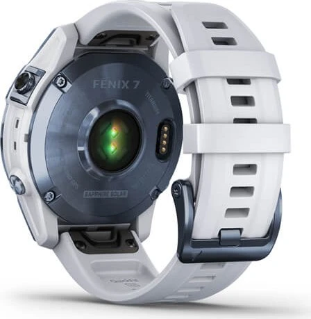 Garmin Fenix 7 Sapphire Solar blue dlc titan/whitestone