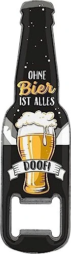 Sheepworld Flaschenöffner "Ohne Bier ist alles doof!"