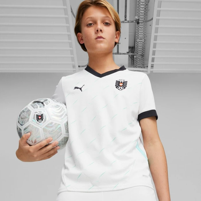 Puma UEFA EURO 2024 Österreich Auswärtstrikot (Junior)