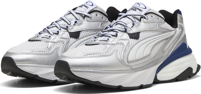 Puma Fade puma silver/puma white/blue jewel