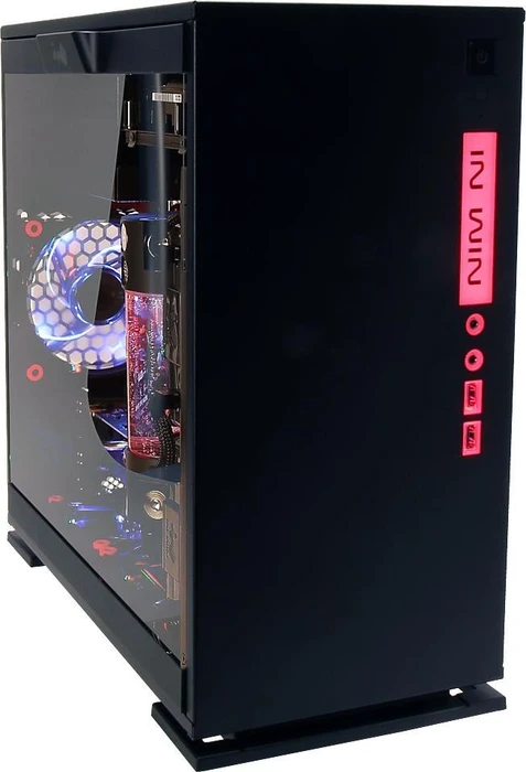In Win 301 schwarz, Glasfenster, 450W ATX 2.3