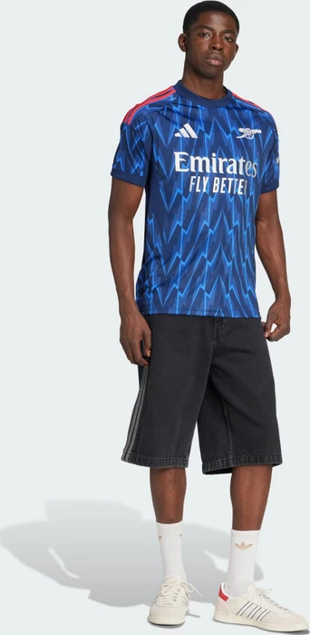 adidas FC Arsenal 2025/2026 Auswärtstrikot kurzarm night indigo/grey two (Herren)