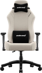 Anda Seat Luna Premium Stoff Gamingstuhl, grau