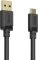 Hama Ladekabel USB-A/USB-C 0.25m schwarz Vorschaubild