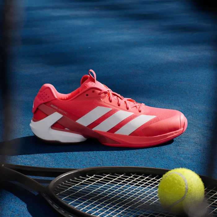 adidas Adizero Ubersonic 5 lucid red/zero metalic/aurora ruby (Herren)