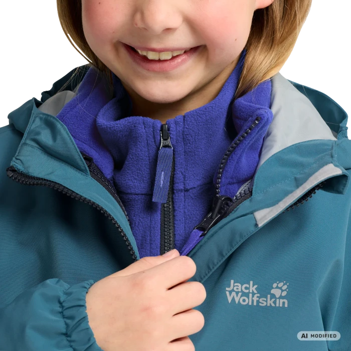 Jack Wolfskin Iceland 3in1 Funktionsjacke galapagos (Junior)