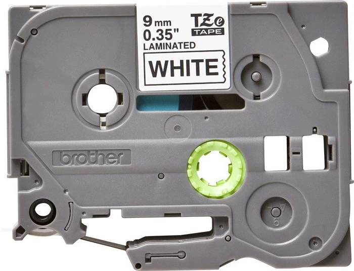 Brother TZe-221 Beschriftungsband, 9mm, schwarz/weiß