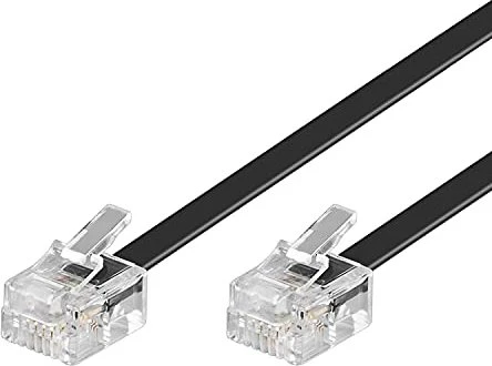 Wentronic Goobay RJ-11/RJ-11 Anschlusskabel, 10m