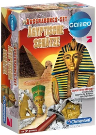 Clementoni Galileo Ausgrabungs-Set Ägyptische Schätze