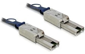 DeLOCK mini SAS x4 [SFF-8088] Kabel, 1m (83061)