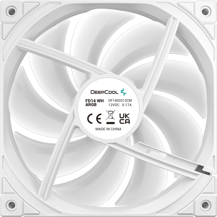 DeepCool FD14 ARGB WH, weiß, 140mm