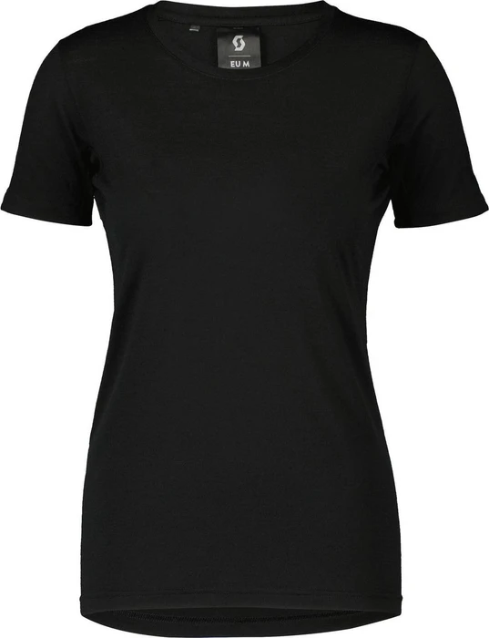 Scott Commuter Merino Trikot kurzarm schwarz (Damen)
