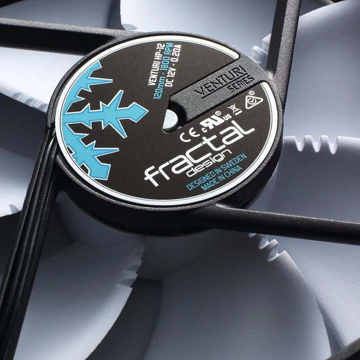 Fractal Design Venturi HP-12 PWM schwarz/weiß, 120mm