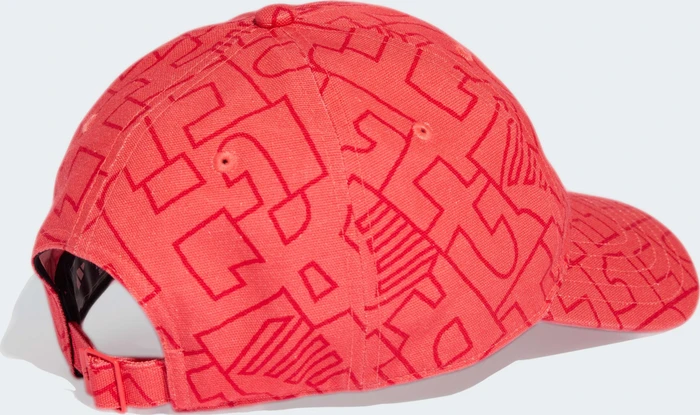 adidas Team D GFX Kappe semi lucid red