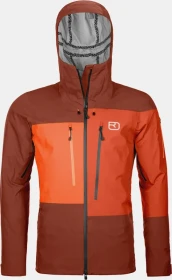 Ortovox 3L Deep Shell Funktionsjacke clay orange (Herren)