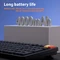 NuPhy Air100 V3 Mac/PC, Nebula Dark, schwarz, hot-swap, Low-Profile Blush nano, USB/Bluetooth, US Vorschaubild