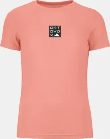Ortovox 185 Merino Square Funktionsshirt kurzarm bloom (Damen)