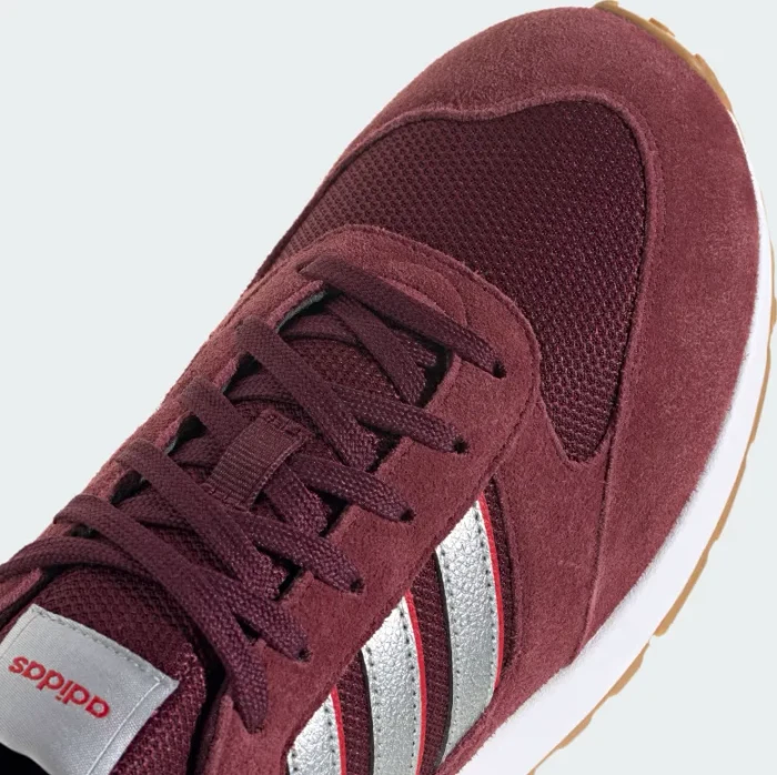 adidas Run 80s shadow red/matte silver/maroon (Herren)