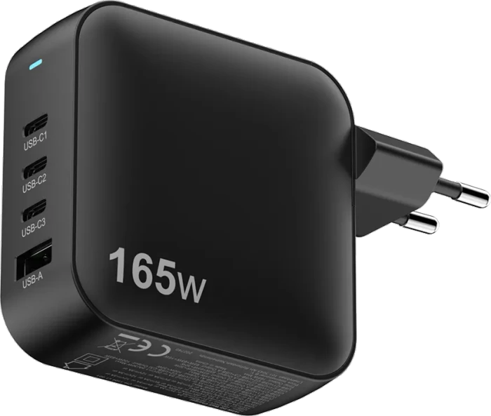 Sitecom 165W GaN Power Delivery Wall Charger schwarz
