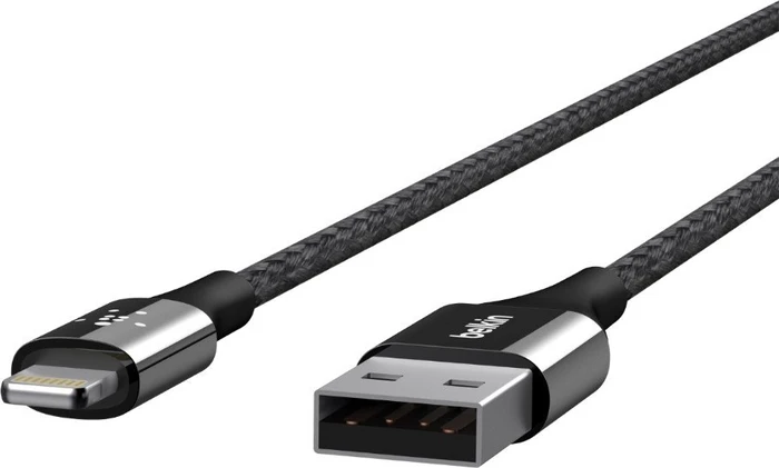 Belkin MIXIT Duratek USB-A/Lightning Adapterkabel 1.2m schwarz