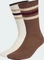 adidas Ribbed Crew Socken off white/aurora coffee, 2 Paare Vorschaubild