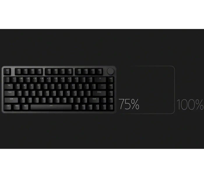 Sony INZONE KBD-H75 Gaming Keyboard, schwarz, LEDs RGB, Gateron 2.0 Magnetic Nebula, USB, DE